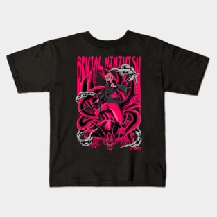 BRUTAL NINJUTSU Kids T-Shirt